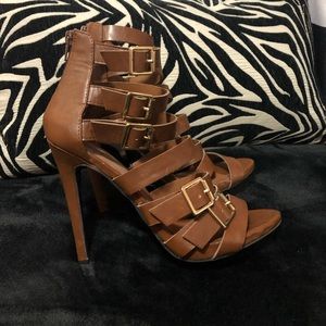 Mossimo strappy high heels sz 8.5